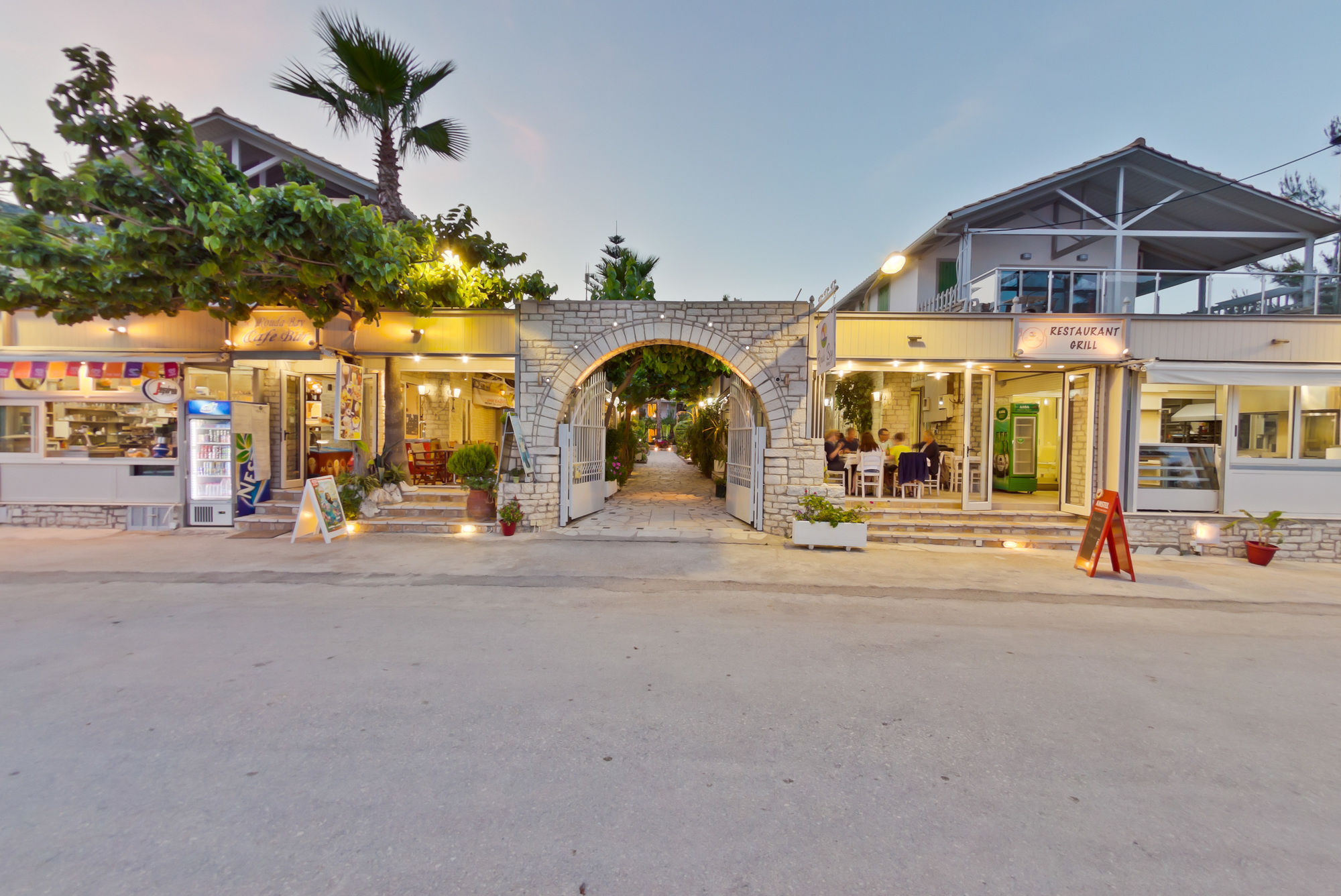Rouda Bay Beach Hotel Mikrósz Jalósz Kültér fotó